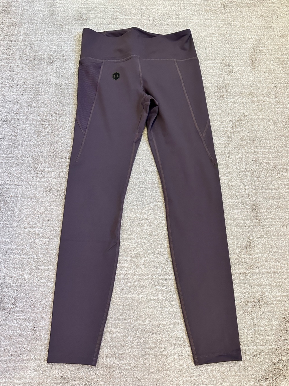 Under Armour Purple High-Waist Leggings